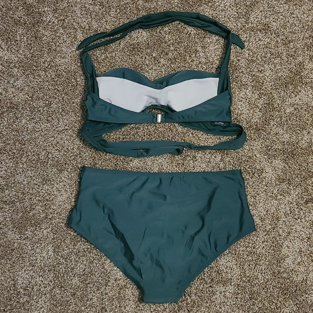 High Waisted Ruched Bikini - Picture 4 of 5